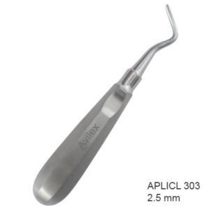 Aplical Elevators are used to loosen the tooth from the periodontal socket, separate the periodontal ligament from the tooth and help expand the socket for easier extraction. Root elevators are instruments designed to loosen or remove dental roots, root fragments or teeth