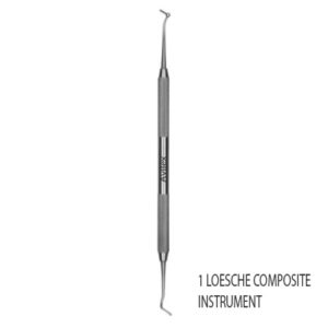 Highly polished stainless steel instruments used for composite placement and contouring.
